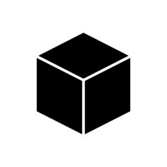 3d cube icon
