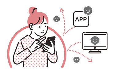 スマホのフィルタリング_女の子