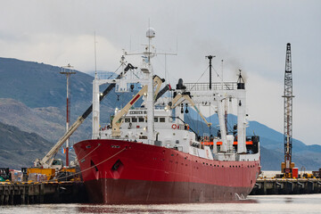 Naklejka premium Landscapes of Tierra del Fuego