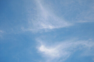 Clouds on the blue sky nature with space background wallpaper