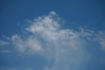 Clouds on the blue sky nature with space background wallpaper
