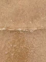 Beautiful beach coast in the Red Sea, Egypt. vertical photo close up