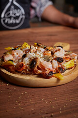 homemade flatbread pizza