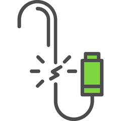 Broken Wire Icon
