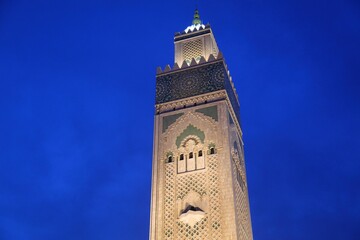 Fototapeta premium Hassan II Mosque in Casablanca