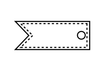 Sale tag icon. Sale tag vector illustration.  
