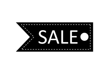 Sale tag icon. Sale tag vector illustration.  