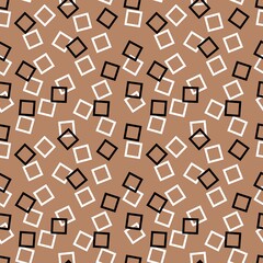Fototapeta na wymiar Geometric seamless square pattern for fabrics and textiles and packaging and gifts and cards kitchen and linens