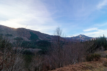 gorbea natural park in the basque country