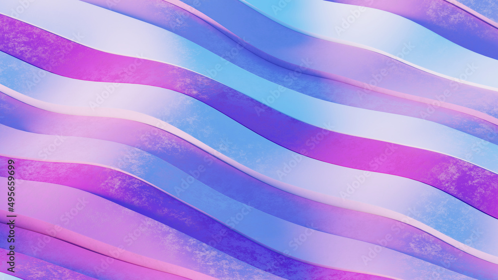 Poster 3d rendering of illustrations simple pastel abstract background