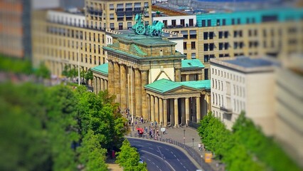 view of the city from the hill