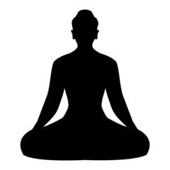 buddha figure silhouette