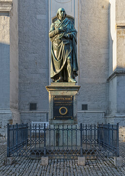 Monument For Johann Gottfried Von Herder At Weimar