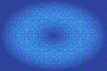 abstract vector background with irregular circles and rings