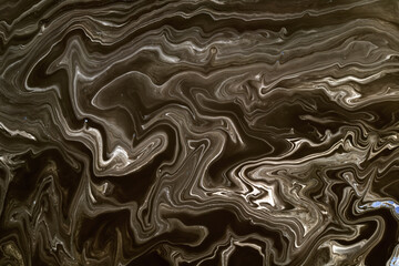 Dark brown marble imitation texture.