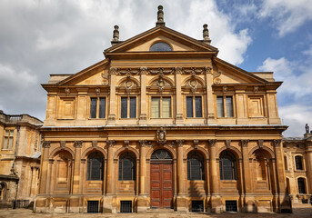 The Sheldonian Theatre. Oxford University, Oxford, England