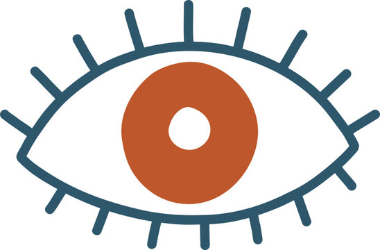 recommend clip art: eye vector object, decorative illustration
