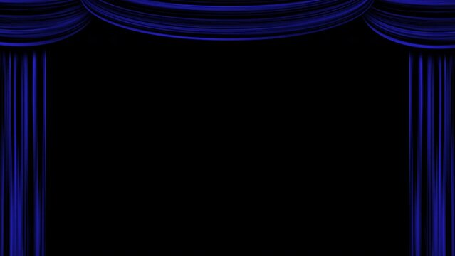 舞台のカーテン　背景透過　
Alpha channel　Apple ProRes 4444　MOV