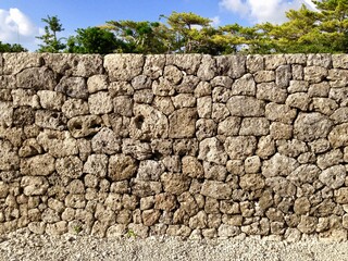 首里城の石垣