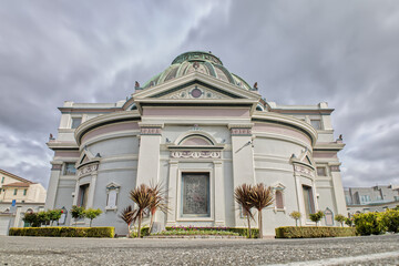 San Francisco Landmark on Overcast Day