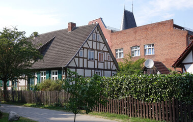 Fachwerkhaus in Bergen auf Rügen