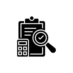 Bank Reconciliation icon in vector. logotype