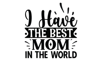 Mother's Day SVG T shirt design template