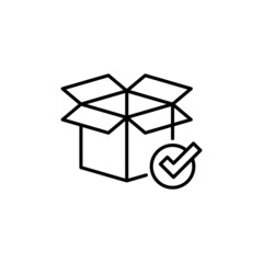 Order Fulfillment icon in vector. logotype