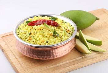 South Indian food Mango Rice Indian vegetarian food mango rice