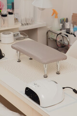 Manicure nail master office.