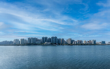 Landscape of Urban River Building