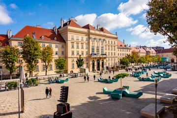 Naklejka premium Museum quarter in Vienna, Austria