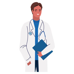 Fototapeta premium doctor with sthetoscope