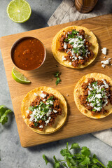 Homemade Mexican Chorizo Tacos