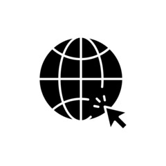 Internet icon in vector. logotype