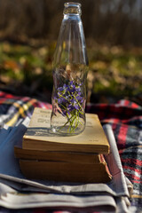 still life with flowers