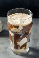 Cold Stout Beer Ice Cream Float