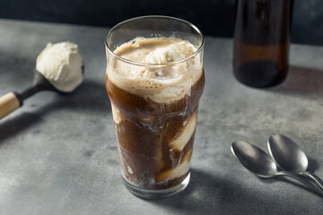 Cold Stout Beer Ice Cream Float