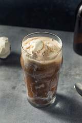 Cold Stout Beer Ice Cream Float