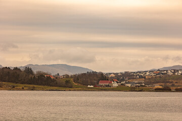the sea in hafrsfjord, stavanger 