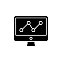 SEO Monitoring icon in vector. logotype