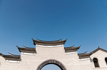 Eaves of Chinese ancient house