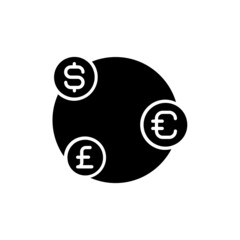 Global Transfers icon in vector. logotype