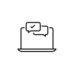 Survey icon in vector. logotype