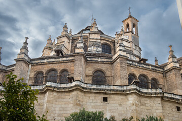 Fototapeta premium Granada from muslim architecture to Renaissence