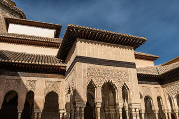 Obraz premium Granada from muslim architecture to Renaissence