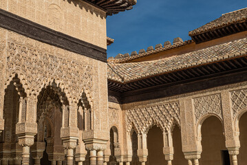 Obraz premium Granada from muslim architecture to Renaissence