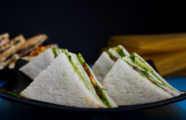 Veg Sandwich also Called Bombay Sandwich 