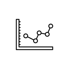 Financial Analysis icon in vector. logotype