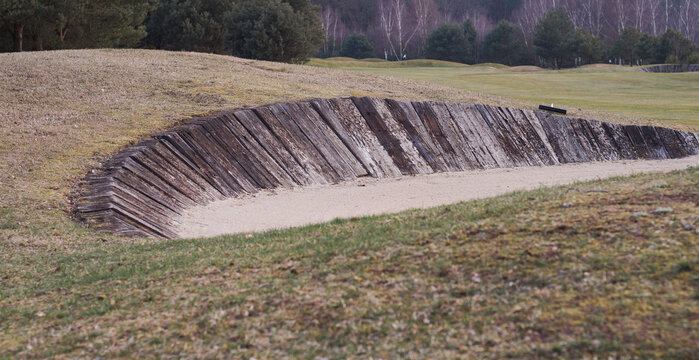 golf course, sports and nature